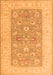 Serging Thickness of Machine Washable Oriental Orange Traditional Area Rugs, wshtr1976org