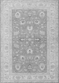 Oriental Gray Traditional Rug, tr1976gry