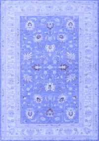 Oriental Blue Traditional Rug, tr1976blu