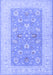 Oriental Blue Traditional Rug, tr1976blu