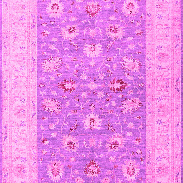 Machine Washable Oriental Pink Traditional Rug, wshtr1976pnk