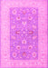 Oriental Pink Traditional Rug, tr1976pnk