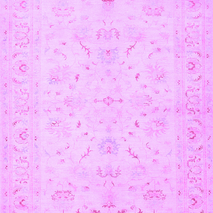 Machine Washable Persian Purple Traditional Area Rugs, wshtr1977pur