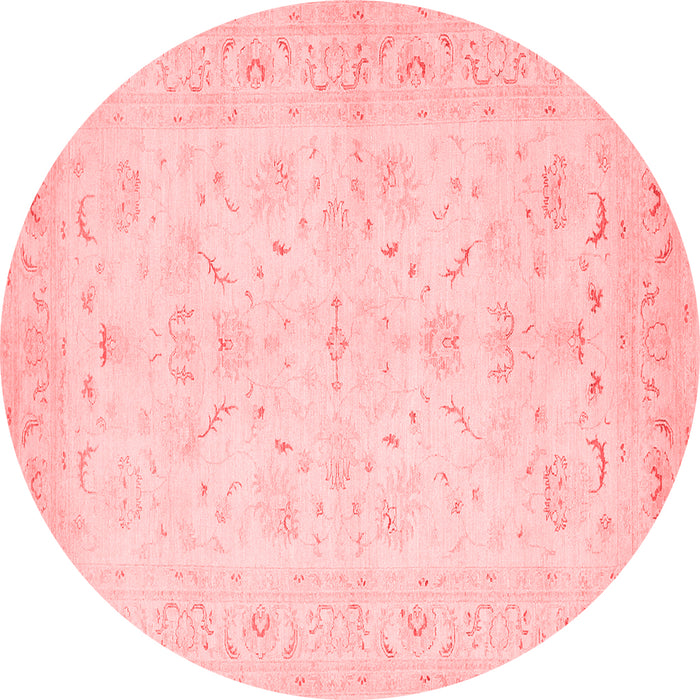 Machine Washable Persian Red Traditional Rug, wshtr1977red