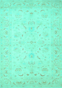 Persian Turquoise Traditional Rug, tr1977turq