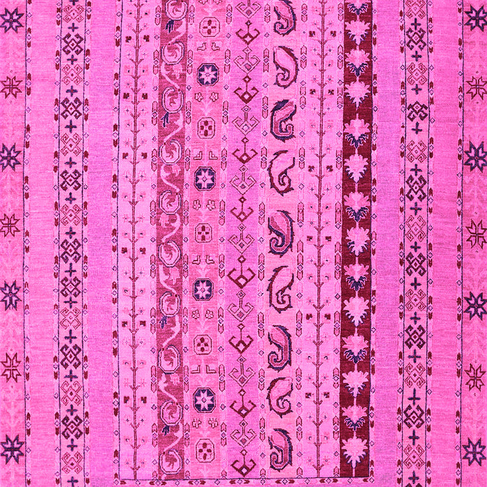 Machine Washable Persian Pink Traditional Rug, wshtr1978pnk