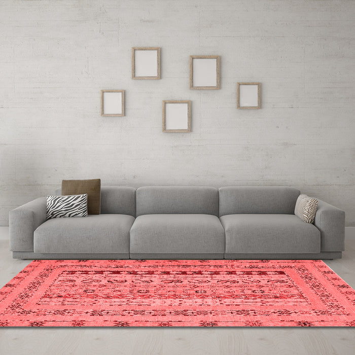 Traditional Red Washable Rugs