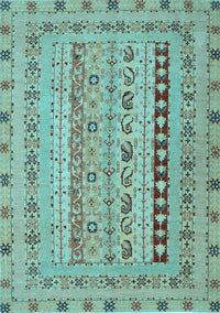 Persian Light Blue Traditional Rug, tr1978lblu