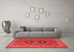 Traditional Red Washable Rugs