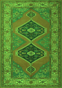 Persian Green Traditional Rug, tr1979grn