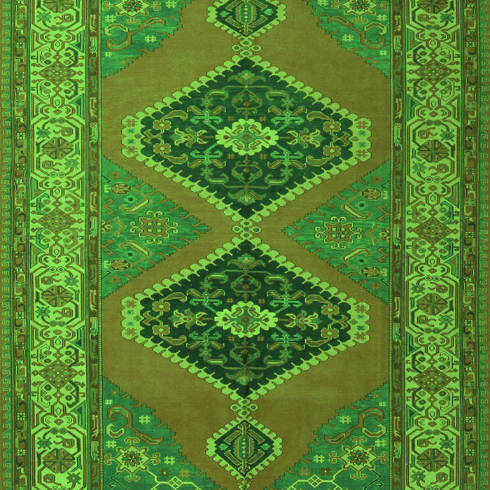 Persian Green Traditional Rug, tr1979grn