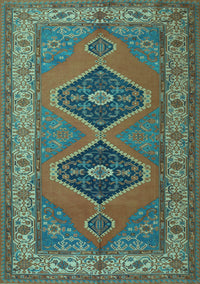 Persian Light Blue Traditional Rug, tr1979lblu