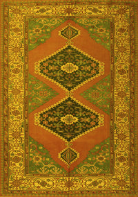 Persian Yellow Traditional Rug, tr1979yw