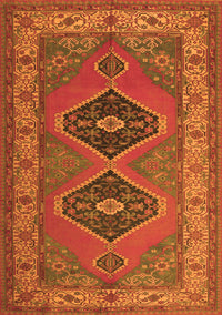Persian Orange Traditional Rug, tr1979org