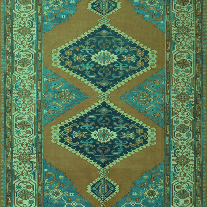 Persian Turquoise Traditional Rug, tr1979turq