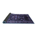 Sideview of Persian Blue Traditional Rug, tr197blu