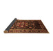 Sideview of Persian Brown Traditional Rug, tr197brn