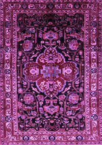 Persian Purple Traditional Rug, tr197pur