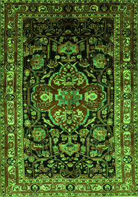 Persian Green Traditional Rug, tr197grn