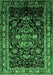 Persian Emerald Green Traditional Rug, tr197emgrn
