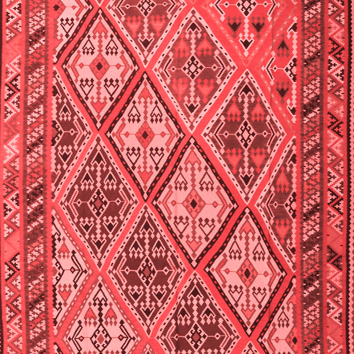 Machine Washable Persian Red Traditional Rug, wshtr1980red