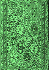 Persian Emerald Green Traditional Rug, tr1980emgrn