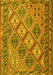 Persian Yellow Traditional Rug, tr1980yw