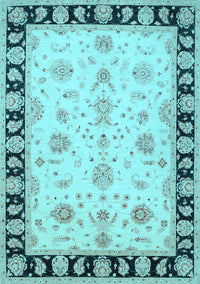 Persian Light Blue Traditional Rug, tr1981lblu