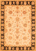 Serging Thickness of Machine Washable Persian Orange Traditional Area Rugs, wshtr1981org