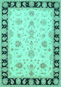 Persian Turquoise Traditional Rug, tr1981turq
