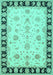 Persian Turquoise Traditional Rug, tr1981turq