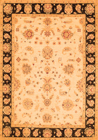 Persian Orange Traditional Rug, tr1981org