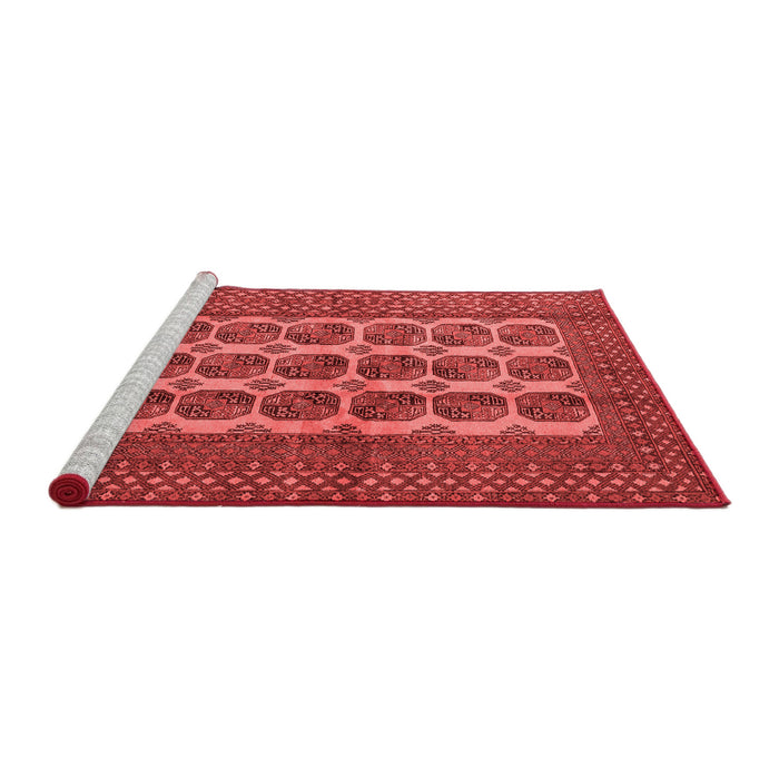 Country Red Washable Rugs