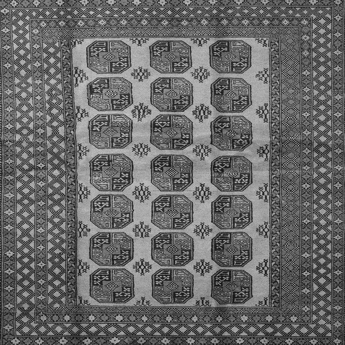 Serging Thickness of Southwestern Gray Country Rug, tr1982gry