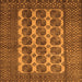 Serging Thickness of Southwestern Orange Country Rug, tr1982org