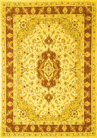 Persian Yellow Traditional Rug, tr1983yw