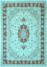 Persian Light Blue Traditional Rug, tr1983lblu