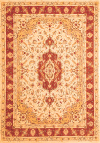 Persian Orange Traditional Rug, tr1983org