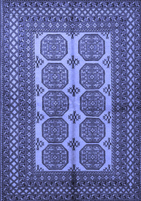 Southwestern Blue Country Rug, tr1985blu