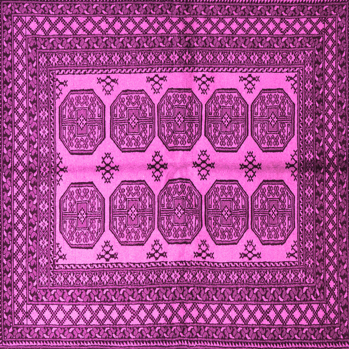 Square Southwestern Pink Country Rug, tr1985pnk