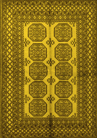 Southwestern Yellow Country Rug, tr1985yw