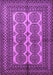 Machine Washable Southwestern Purple Country Area Rugs, wshtr1985pur