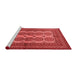 Country Red Washable Rugs