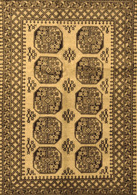 Southwestern Brown Country Rug, tr1986brn