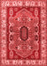 Geometric Red Traditional Area Rugs