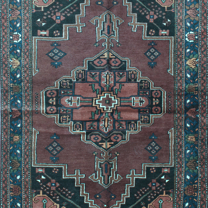 Machine Washable Persian Light Blue Traditional Rug, wshtr198lblu