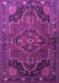 Persian Purple Traditional Rug, tr198pur