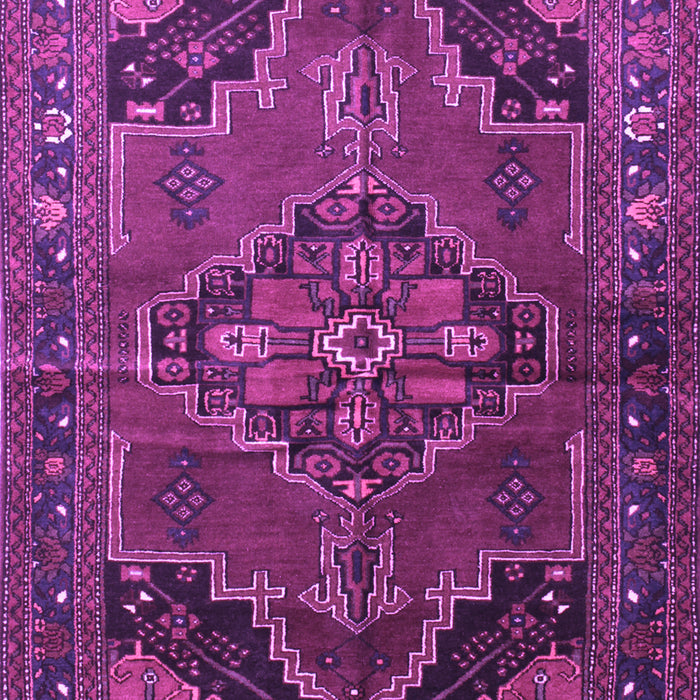 Persian Purple Traditional Rug, tr198pur