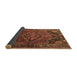 Sideview of Persian Brown Traditional Rug, tr198brn