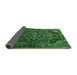 Sideview of Persian Emerald Green Traditional Rug, tr198emgrn